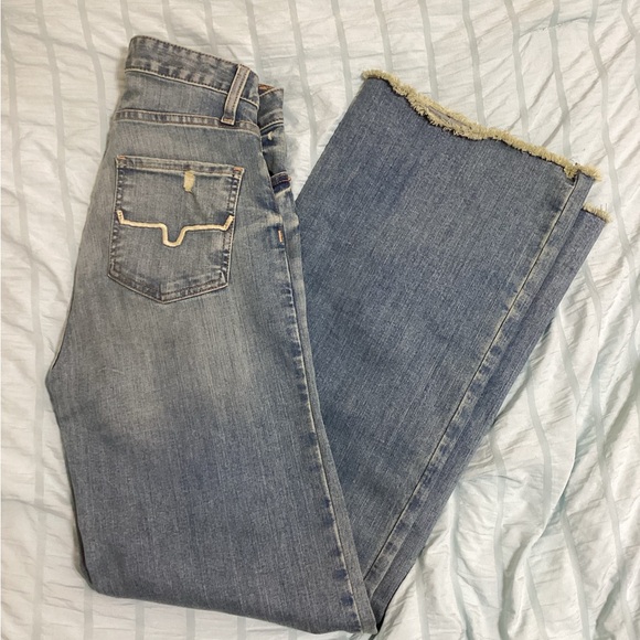 Kimes Ranch Denim - Kimes Ranch Women's Straight Leg Jeans - Light Blue